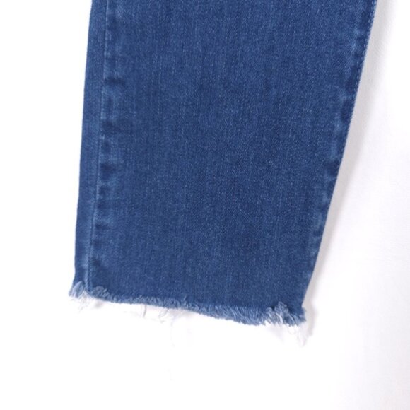 PAIGE‎ HOXTON SLIM Distressed Raw Hem Jeans Stretch Size 25 - Picture 10 of 13